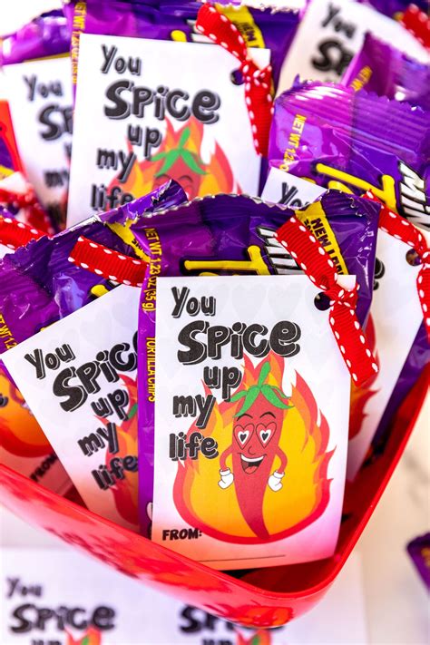 You Spice Up My Life Valentine S Day Printable The Super Mom Life