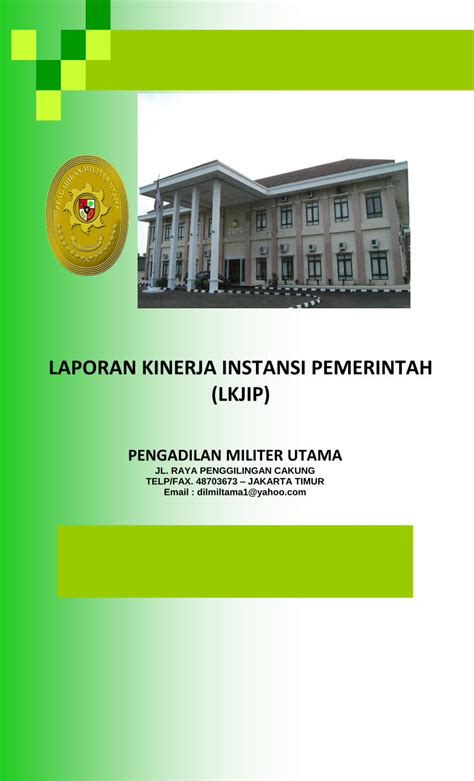 Pdf Laporan Kinerja Instansi Pemerintah Lkjip Tahun 2021 Dokumentips
