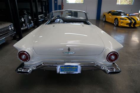 1957 Ford Thunderbird F Code Supercharged Convertible F Code Stock