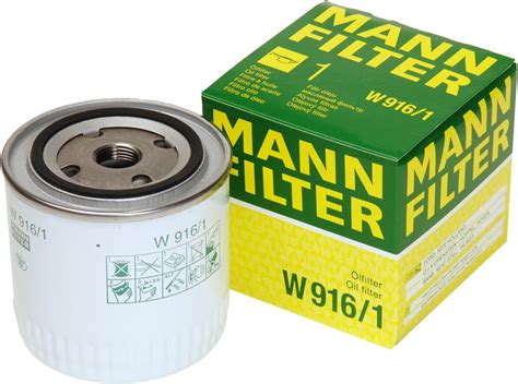 Mann Filter W 9161 Hummel Oil Filter Uk Car And Motorbike