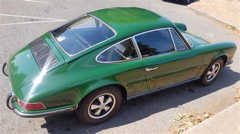 Irish Green 1970 Porsche 911e Coupe For Sale On Bat Auctions Sold For