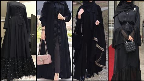 Collection by xuan lin • last updated 1 day ago. Simple New Black Abaya Designs || Jet Black Abaya Designs ...