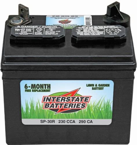 Interstate Batteries Lawngarden Battery 250 Cca 1 Count Kroger