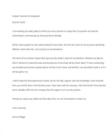 Getting Married Simple Resignation Letter Format For Marriage