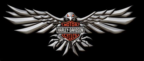 Ironeaglebyamurcek 3596×1525 Pixels Harley Davidson Pictures