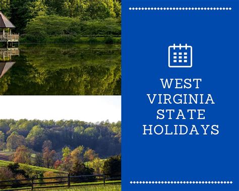 West Virginia Wv State Holidays Year
