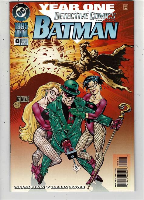 Lot Of 3 1994 1995 Batman Detective Comics Annuals 1996 Annual Dc