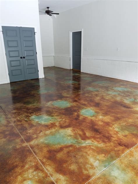 Revamp Your Basement With These Concrete Floor Stain Ideas Edrums