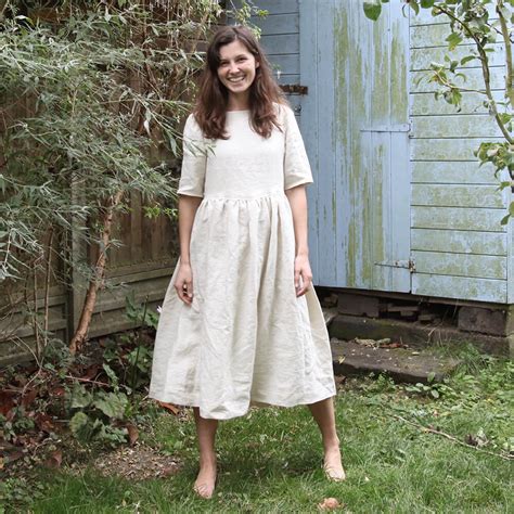 Fabrics Store Com Cora Half Sleeve Linen Dress Type Free PDF