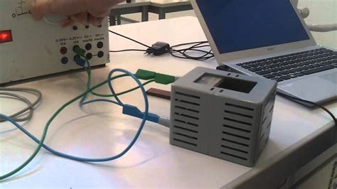 Ascii Oscilloscope Using Sensor Cassy 2 Youtube