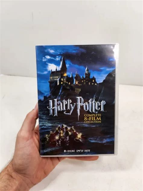 Harry Potter Complete 8 Film Collection Dvd 8 Disc Box Set Used