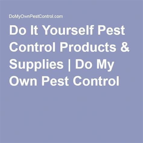 Each product we feature has been independently selected and reviewed by our editorial team. Do It Yourself Pest Control Products & Supplies | Do My Own Pest Control #pestinspection # ...
