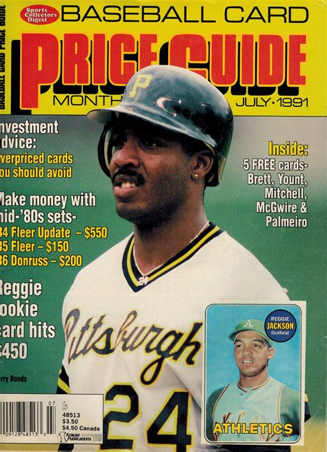 Maybe you would like to learn more about one of these? From a 1980s Baseball Card Collector: July 1991 Baseball Card Price Guide Monthly