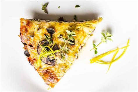 Crustless Quiche With Leeks Mushrooms And Fontina Cheese Only Gluten