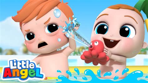 Splish Splash Its Pool Time Little Angel Kids Songs And Nursery