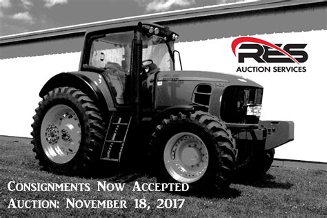 Res Auction Services Announces New Equipment Auction