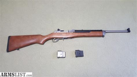 Armslist For Sale Ruger Mini 30 762x39 Stainless And Wood