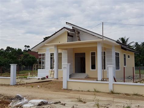 Harga rumah banglo 2 tingkat. Rumah Banglo Setingkat Moden | Desainrumahid.com