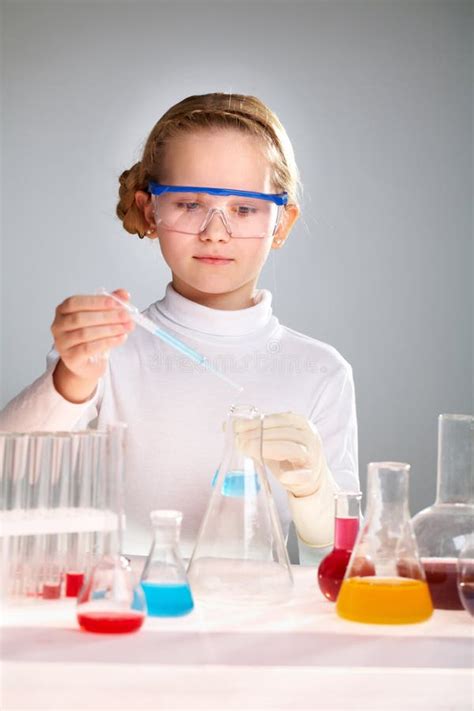 Little Scientist Stock Photo Image Of Bottle Chemist 18591844