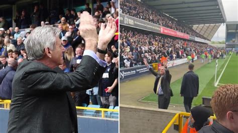 Heartbreaking Moment Millwall Owner John Berylson Given Standing
