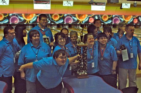 Elmendorf Officials Host Special Olympics Bowling Tournament Air