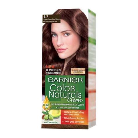 Buy Garnier Colour Naturals Creme Nourishing Permanent Hair Colour Pure Chocolate Brown