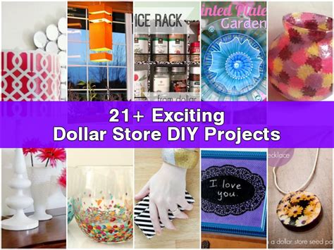 Exciting Dollar Store Diy Projects Dollar Store Diy Projects Diy Crafts Store Diy Dollar