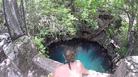 Cenotes Of Yucatan Mexico Cenote Adventure Gopro Video