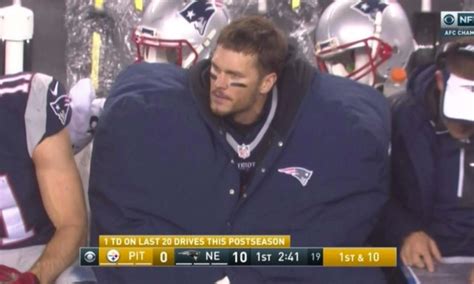 Tom Brady Mocks His Humongous Sideline Coat A Month After Everyone Else For The Win