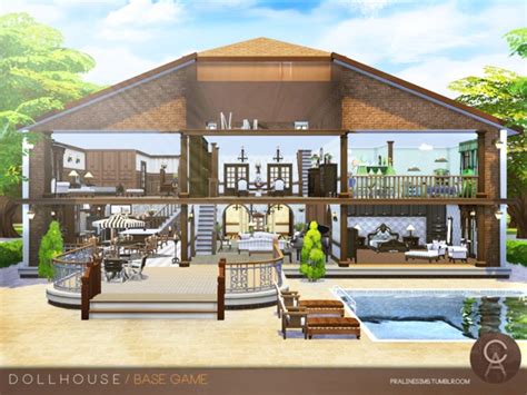 Pralinesims Dollhouse Sims Building The Sims 4 Lots Sims 4