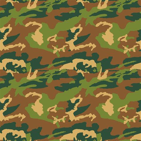 Army Camouflage Pattern Vector Army Military