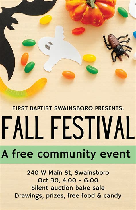 First Baptist Church To Hold Fall Festival Emanuel County Live