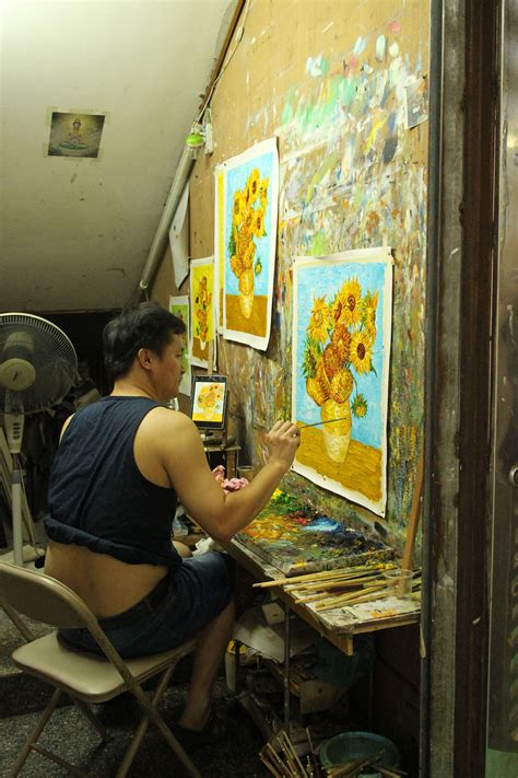 Visiting Dafen Oil Painting Village The Nanyan Observer