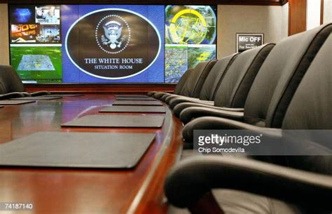 The Main Conference Area Of The White House Situation Room Has Been