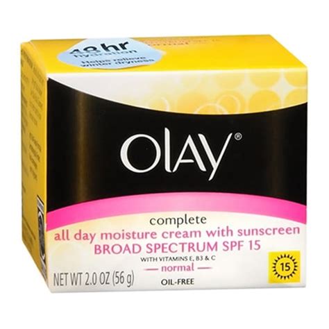 Olay Complete All Day Moisture Cream Spf 15 Normal 2 Oz 6 Pack
