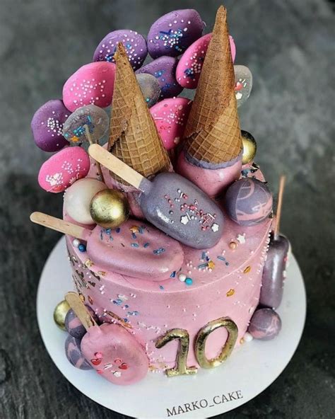 Уникальная информация на тему модные торты для девочек на день рождения