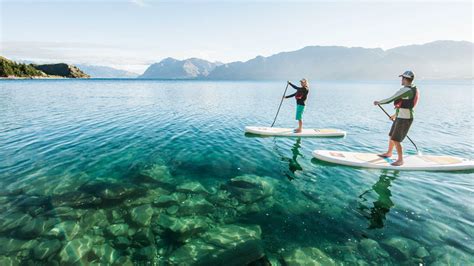Stand Up Paddle Boarding Lake Wanaka Guided Trips And Board