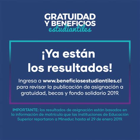 ¿quieres saber cuáles son todos los beneficios estudiantiles a los que puedes postular en chile? Mineduc publicó los resultados de asignación de beneficios ...