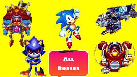 All Bosses Sonic Mania Youtube