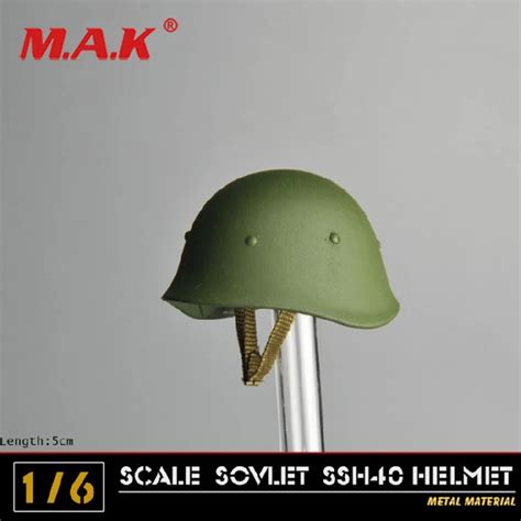 Buy 16 Scale Metal Helmet Cap Hat Ssh40 Wwii Soviet