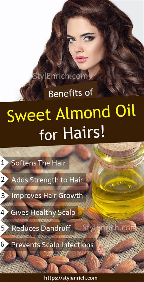 Almond oil imparts unprecedented shine to hair. Amazing Sweet Almond Oil Benefits for Strong Hair and ...