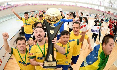 Coluna Brasil Segue Com A Melhor Seleção De Futsal Down Do Mundo