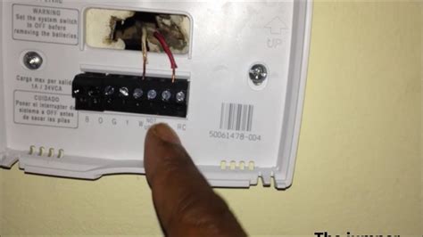 Inserting wires in terminal block. Honeywell Thermostat Th3210D1004 Wiring Diagram - Database - Wiring Diagram Sample