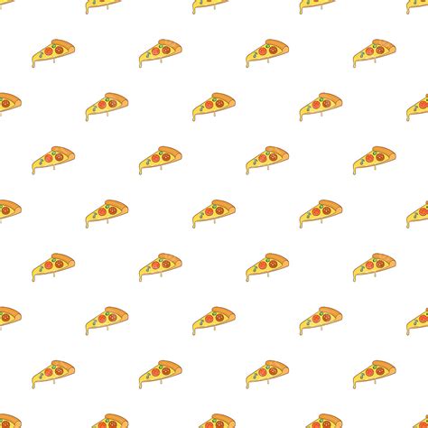 кусок пиццы в мультяшном стиле PNG значки стиля мультфильм иконки