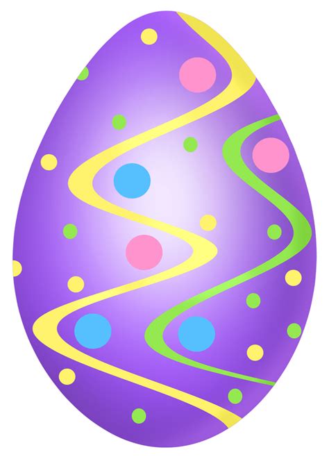 Easter Purple Egg Decoration PNG Clipart Picture Украшение яйца