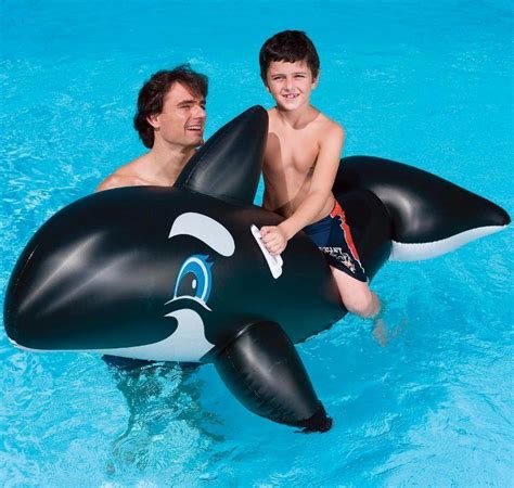 Jumbo Whale Rider Pool Inflatable Pool Inflatables