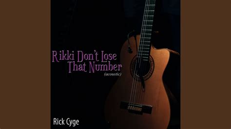 Rikki Don T Lose That Number Acoustic Version Youtube