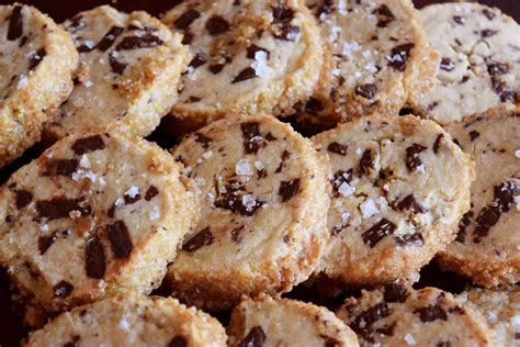 Salted Chocolate Chunk Shortbread Cookies Make It Like A Man