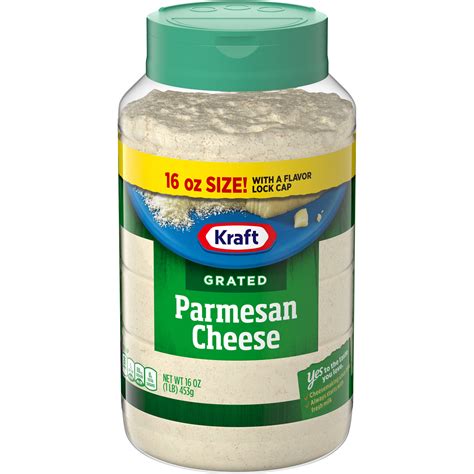 Kraft Parmesan Grated Cheese 16 Oz Shaker