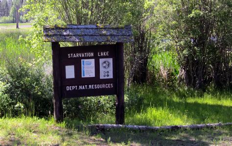 Starvation Lake Campground Stevens County Starvation Lake Flickr